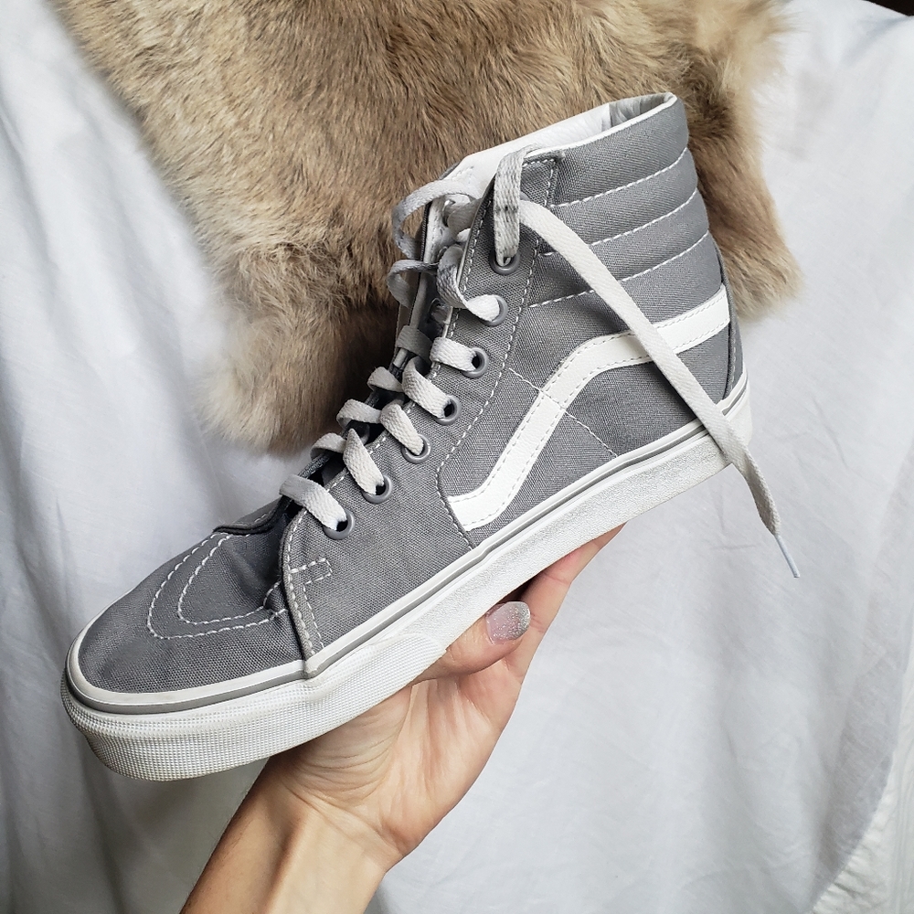 VANS gray hightop Shoes